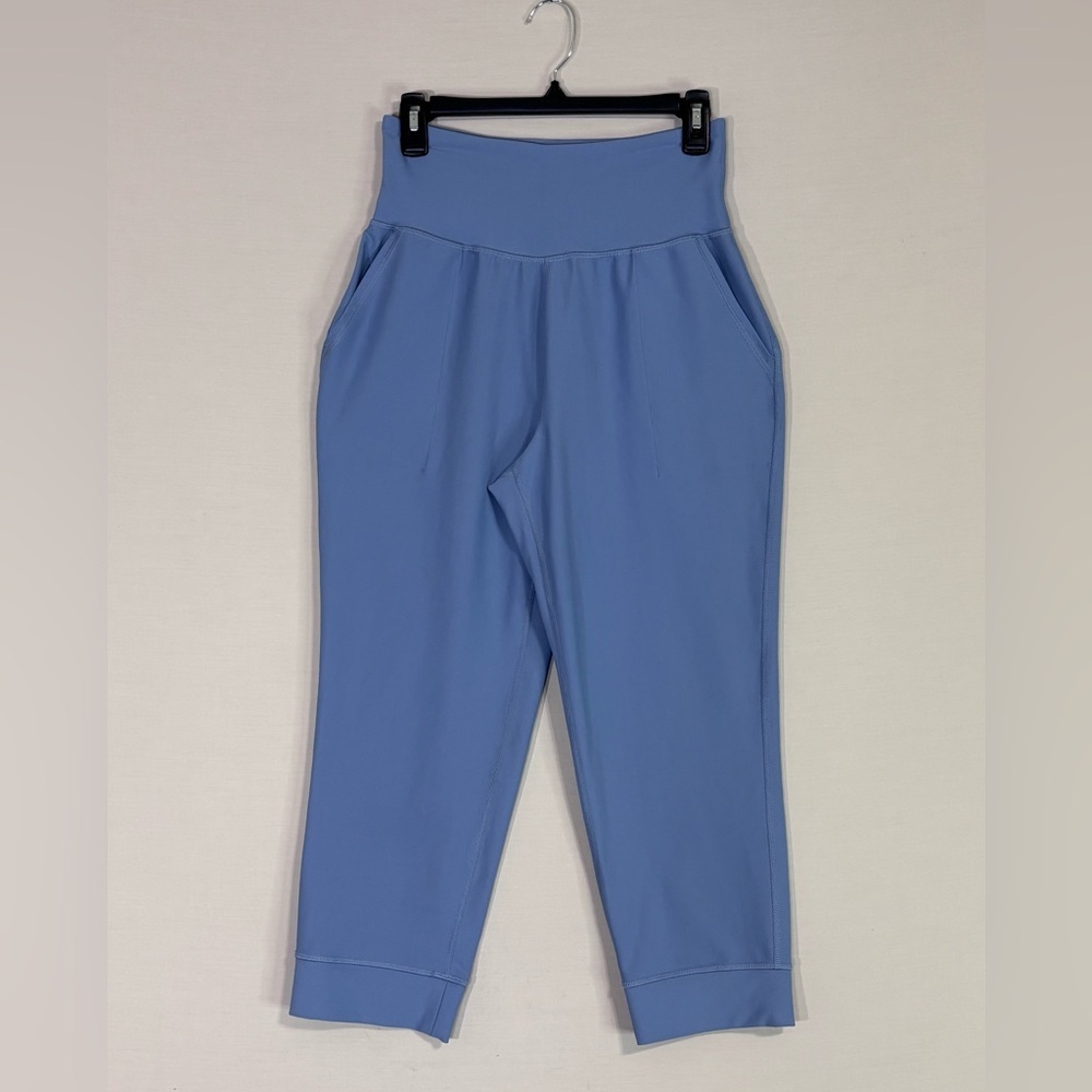 Old Navy PowerSoft Blue Joggers High Rise Lounge Athleisure Chic